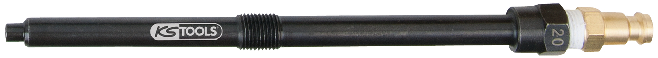 KS Tools Glühkerzen Adapter, M10x1,0 mit Außengewinde, Länge 175 mm