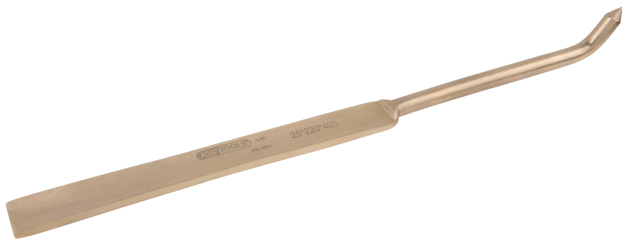 KS Tools BRONZEplus Flanschmesser gerade 400 mm 