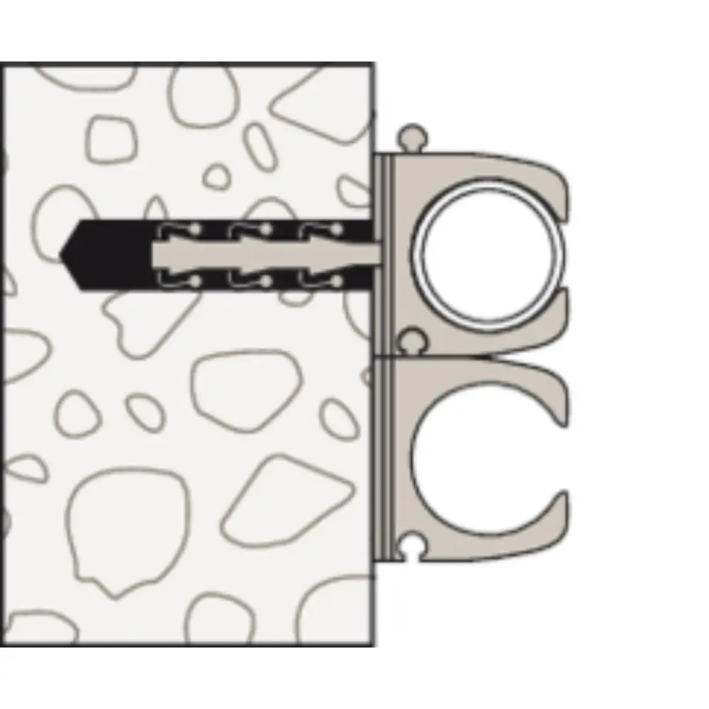 Fischer Steckfix plus Rohrclip SF plus RC IEC 16
