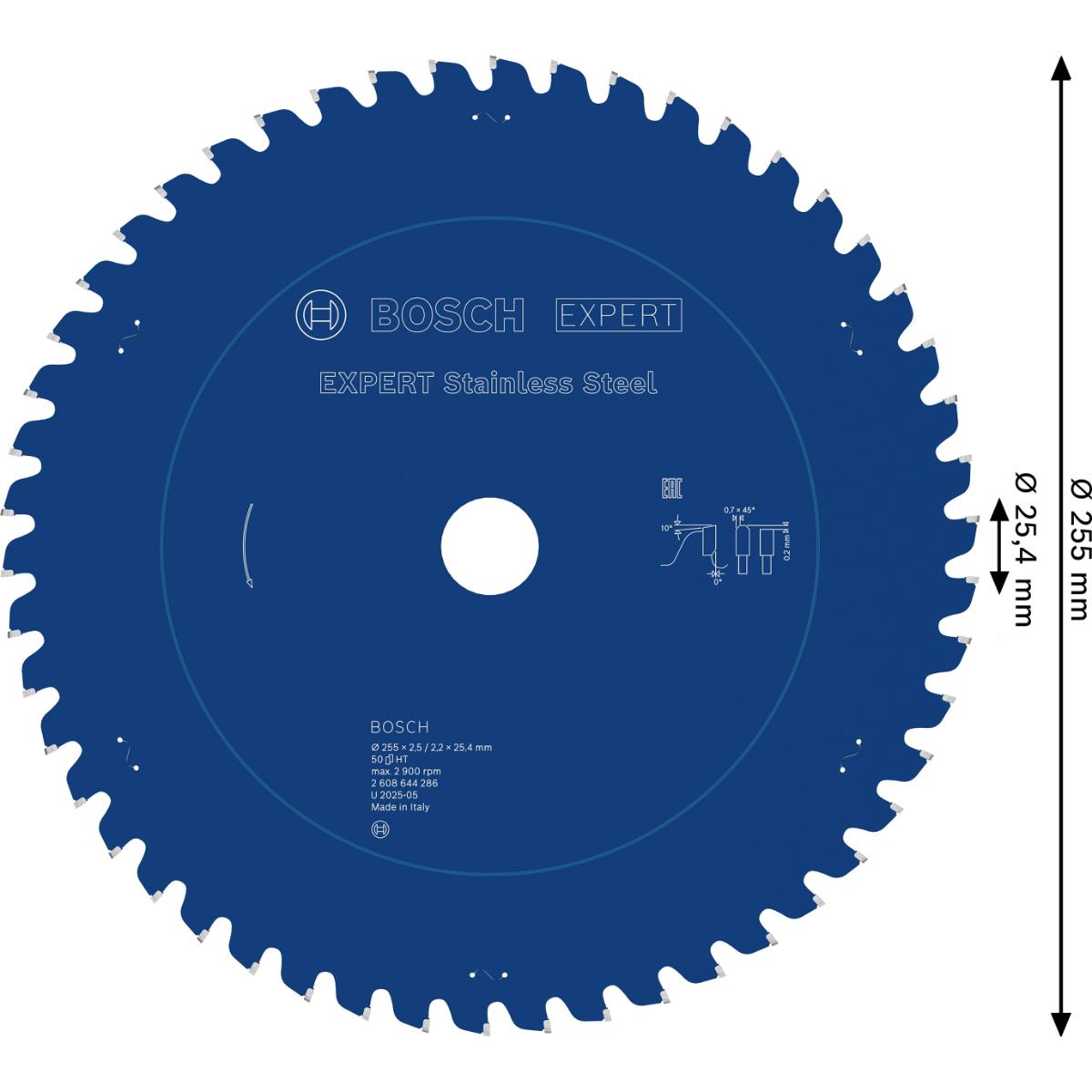 Bosch Kreissägeblatt Expert for Stainless Steel