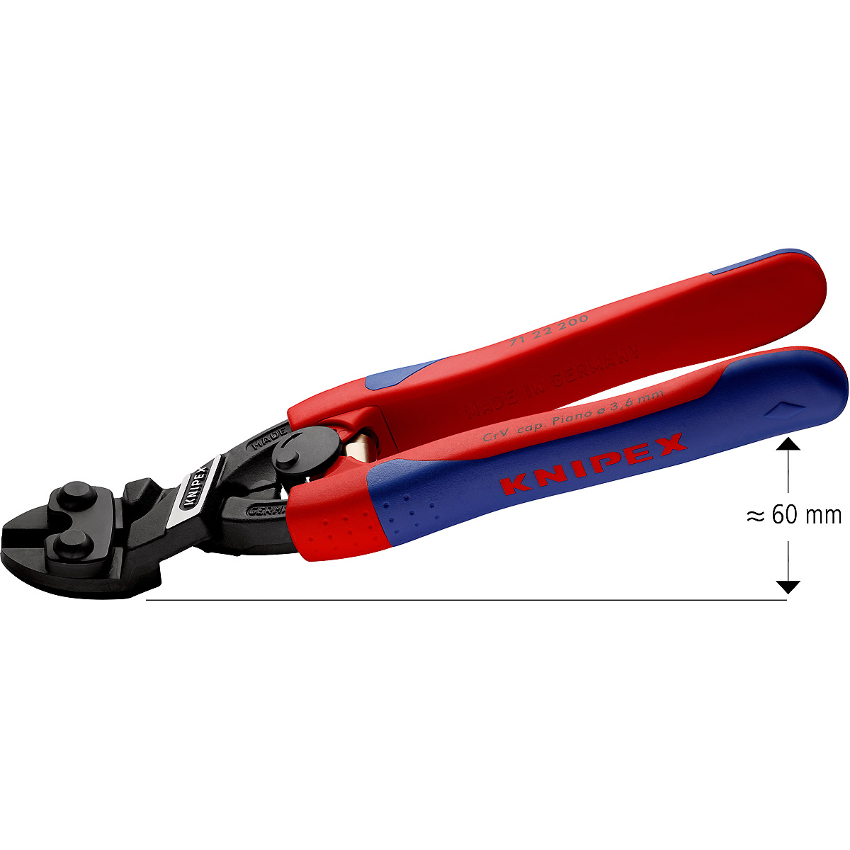 KNIPEX CoBolt Kompakt-Bolzenschneider