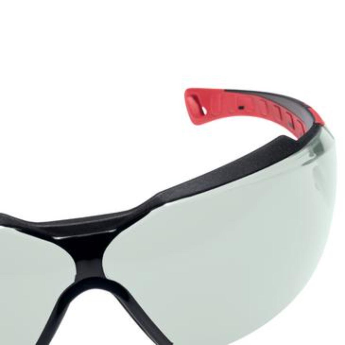 uvex Bügelbrille pheos cx2 Infrarotschutz 1,7 schwarz, rot