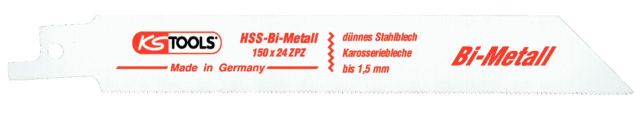 KS Tools Säbelsägeblatt, 150mm, 1mm, 5er Pack