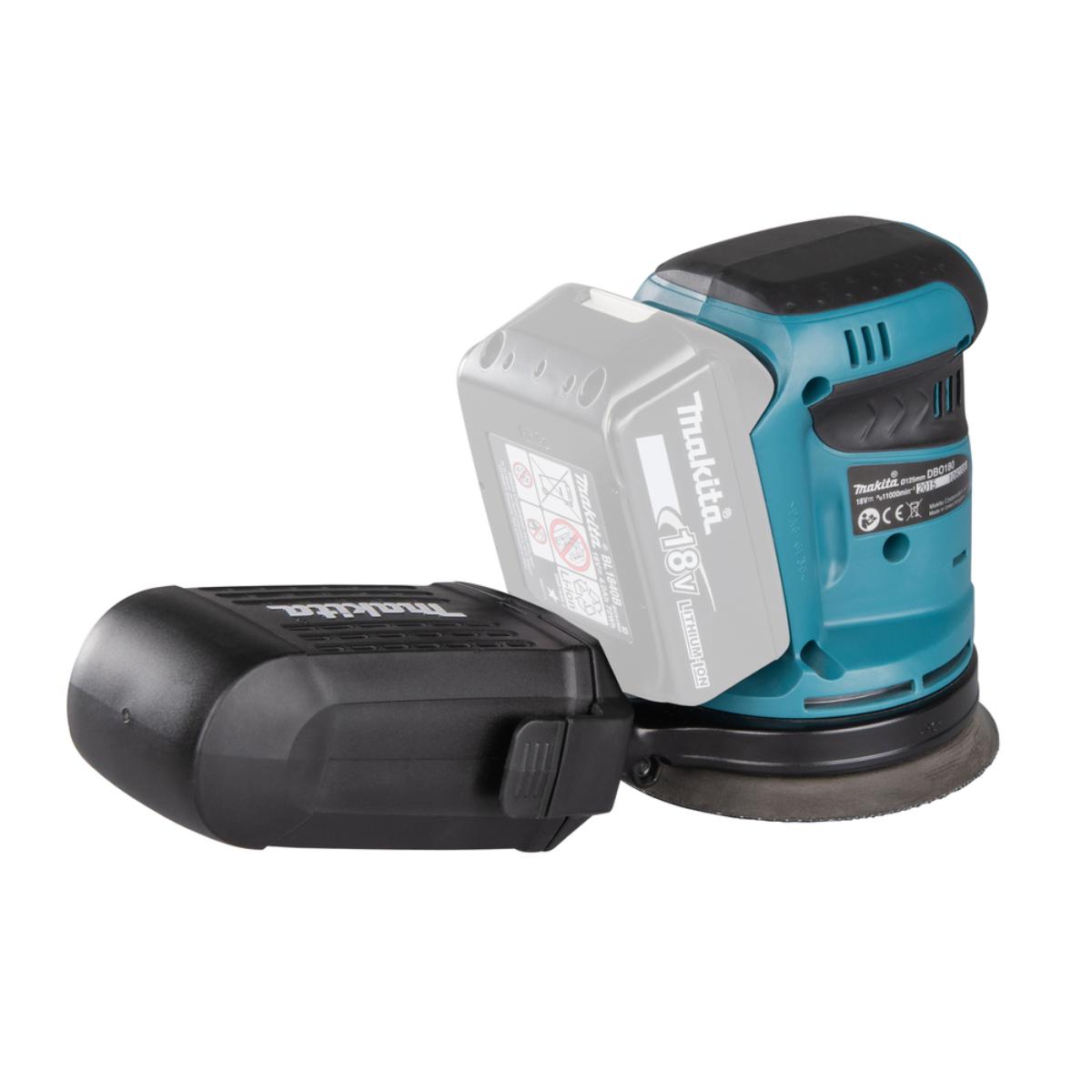 Makita Akku-Exzenterschleifer LXT 18V - 125 mm - DBO180Z