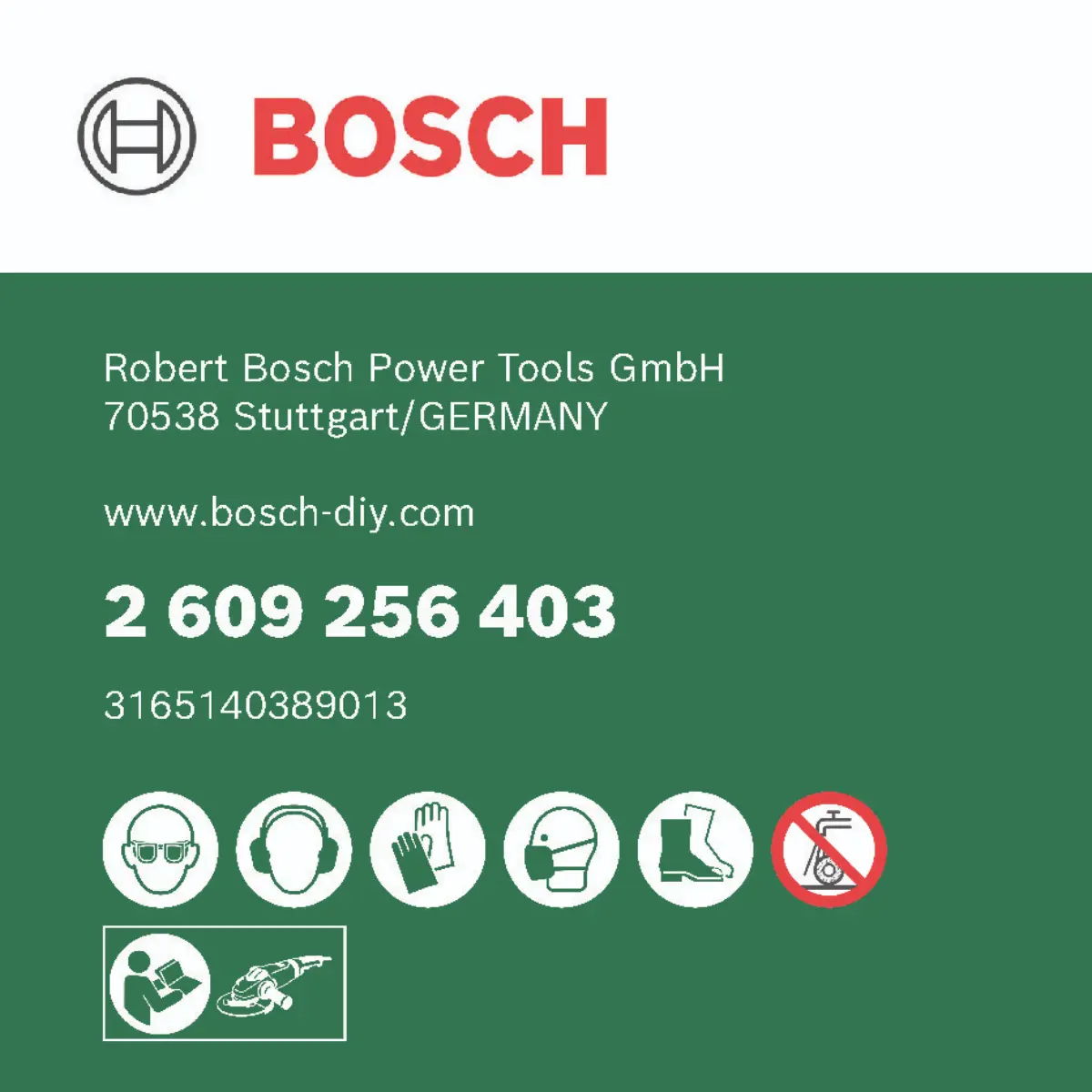 Bosch Diamanttrennscheibe Universal D= 230 mm