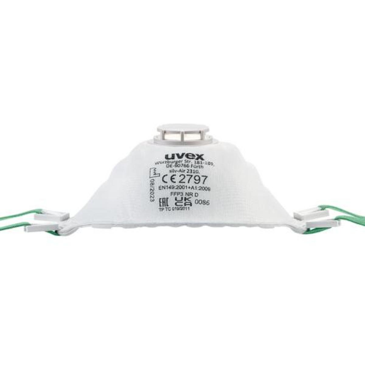 uvex silv-Air c Atemschutzmaske 2310 planet FFP3 - 15 Stück