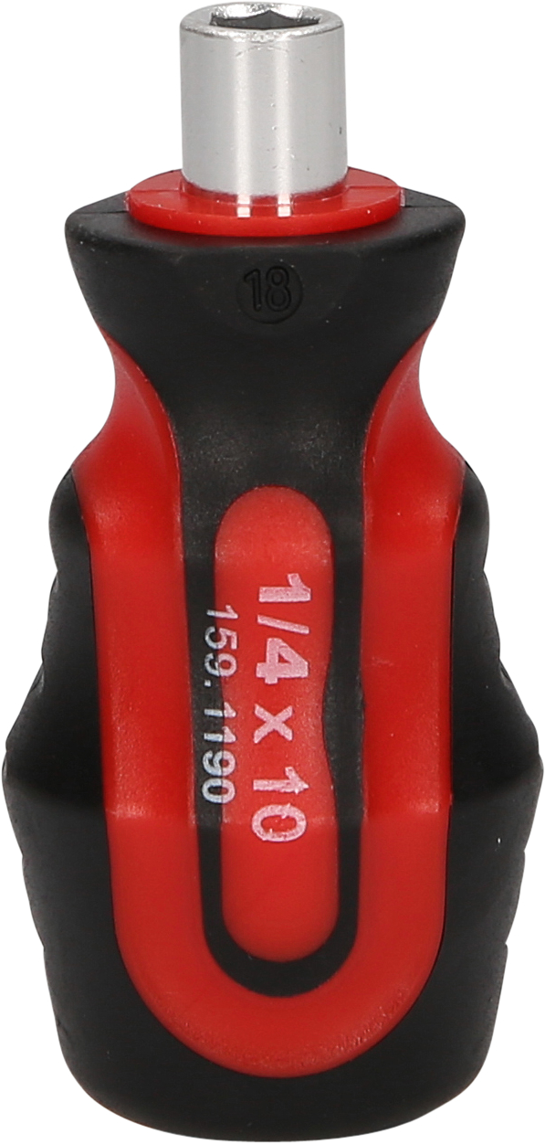 KS Tools 1/4" ERGOTORQUEplus Bit-Schraubendreher, 63mm