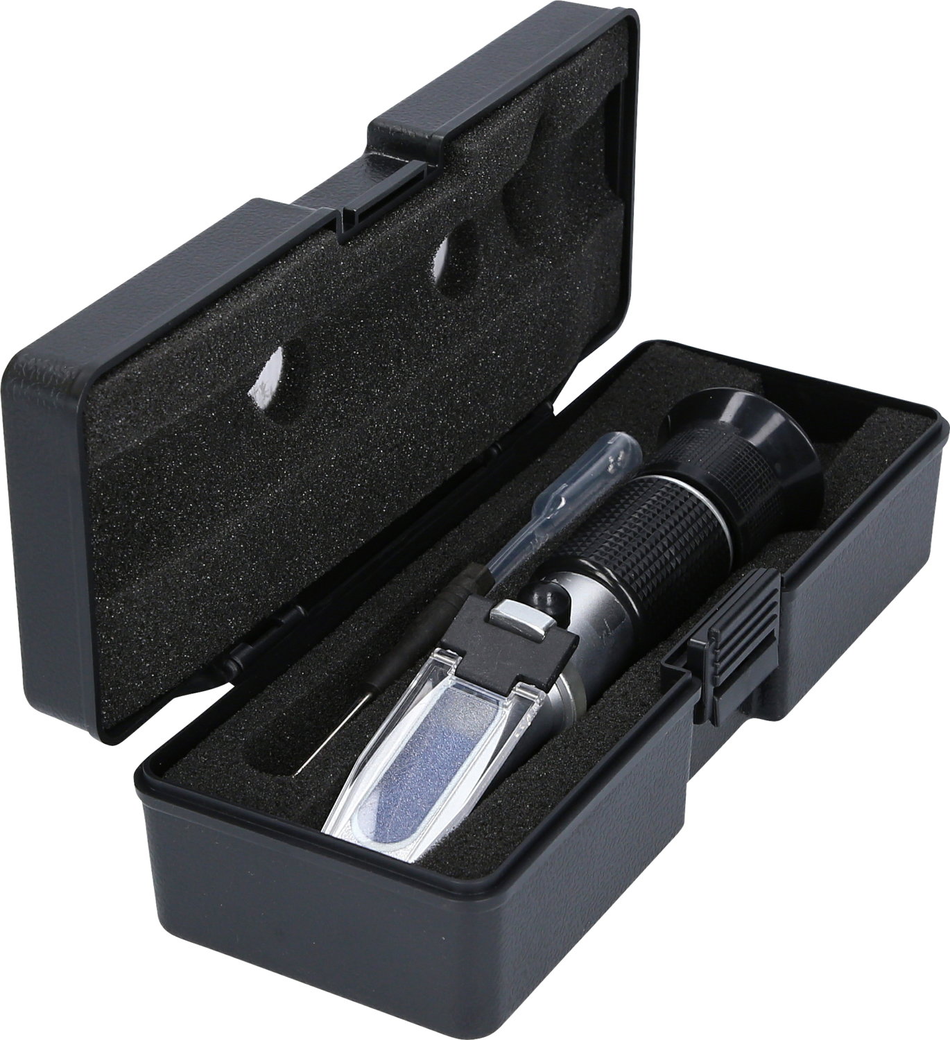 KS Tools Refraktometer - optisches Prüfgerät für Batterieflüssigkeit, Frostschutzmittel und AdBlue®-