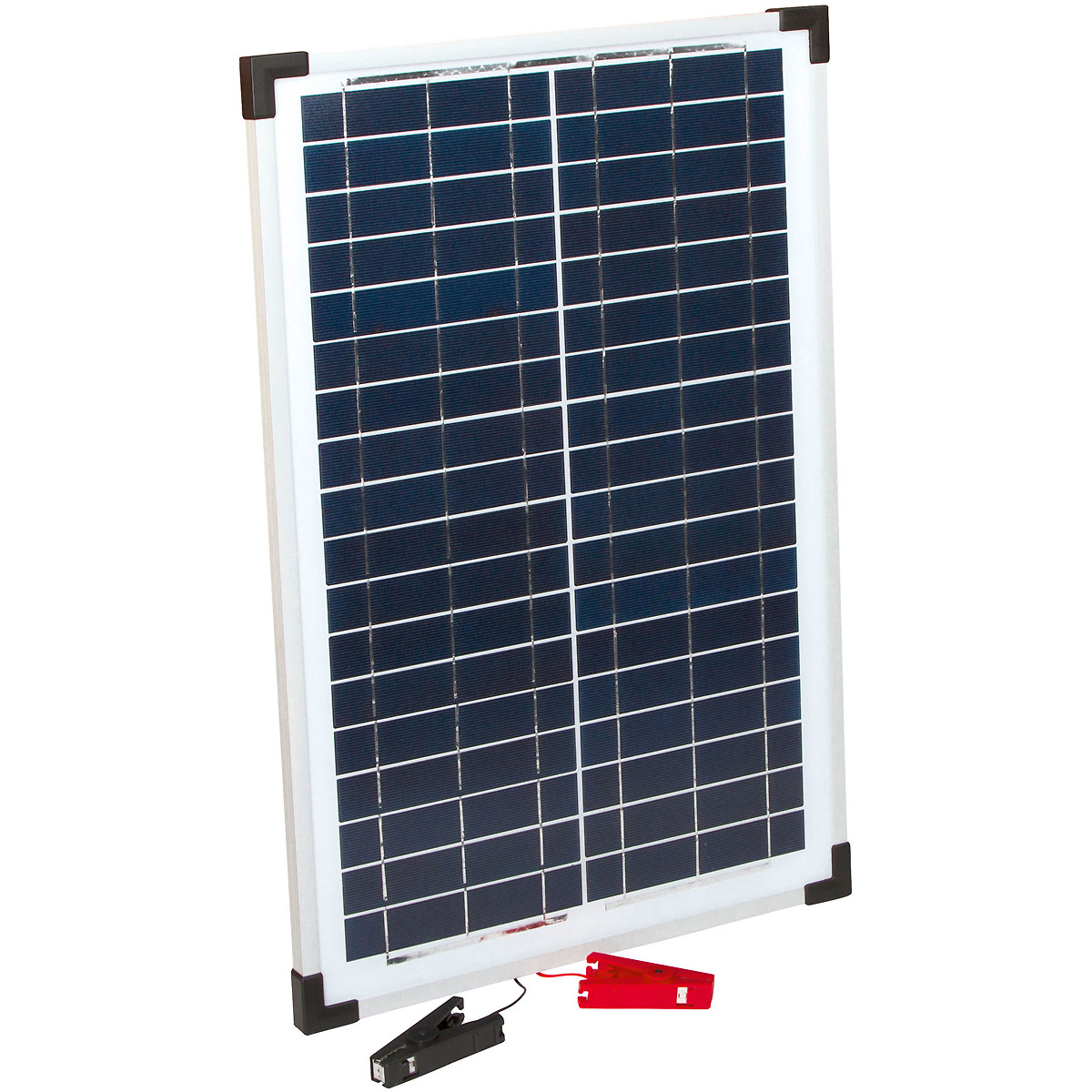 Kerbl Solarmodul inkl. Halterung und Laderegler