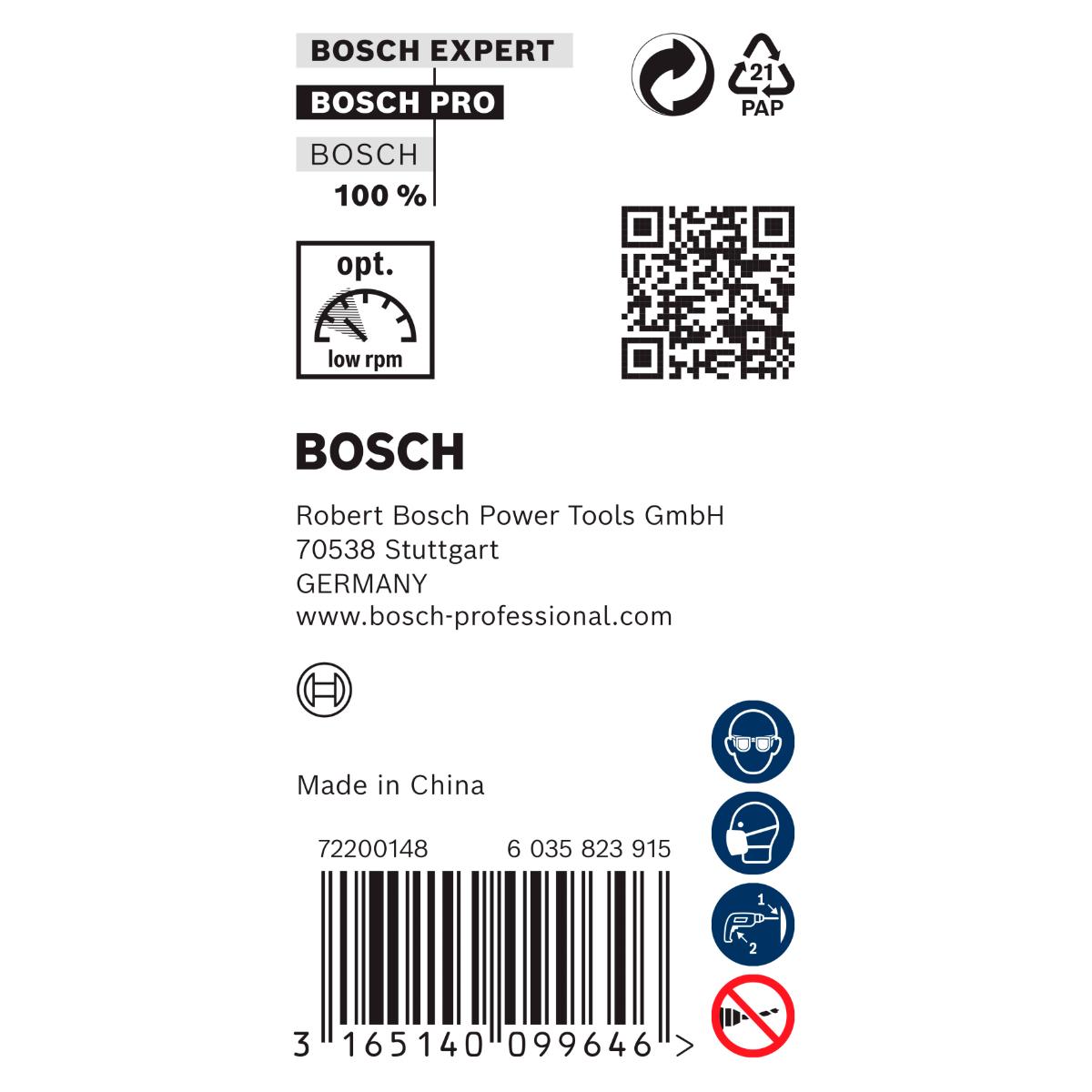Bosch PRO Maschinenholzbohrer, M-Spitze