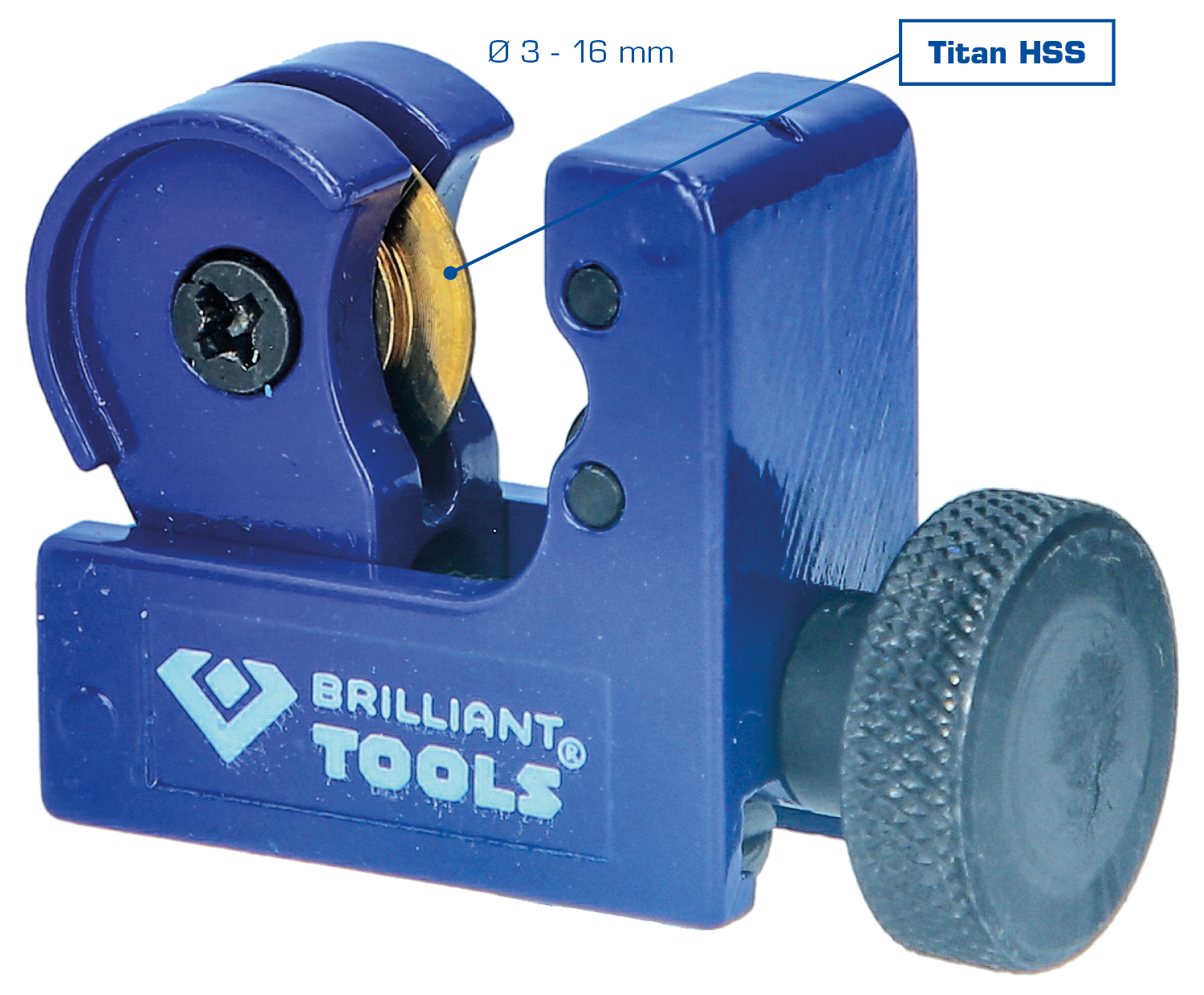 Brilliant Tools Mini-Rohrabschneider - BT706004