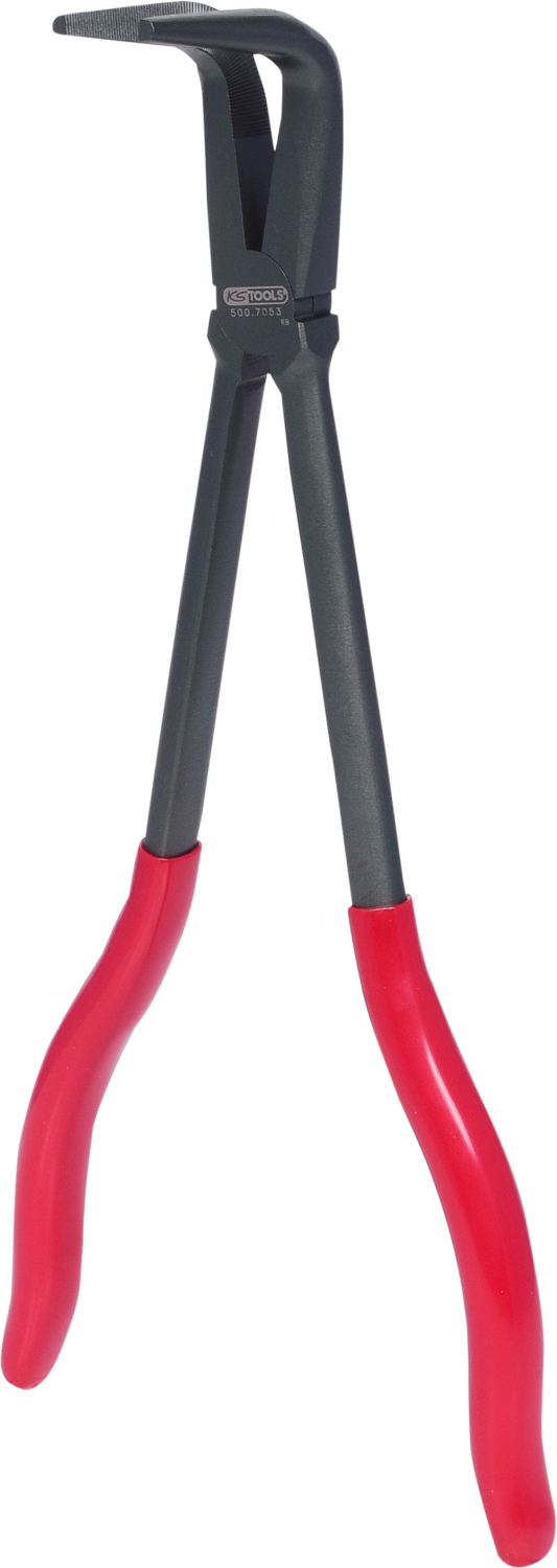 KS Tools Flachrundzange 90° gebogen, XL, 270mm