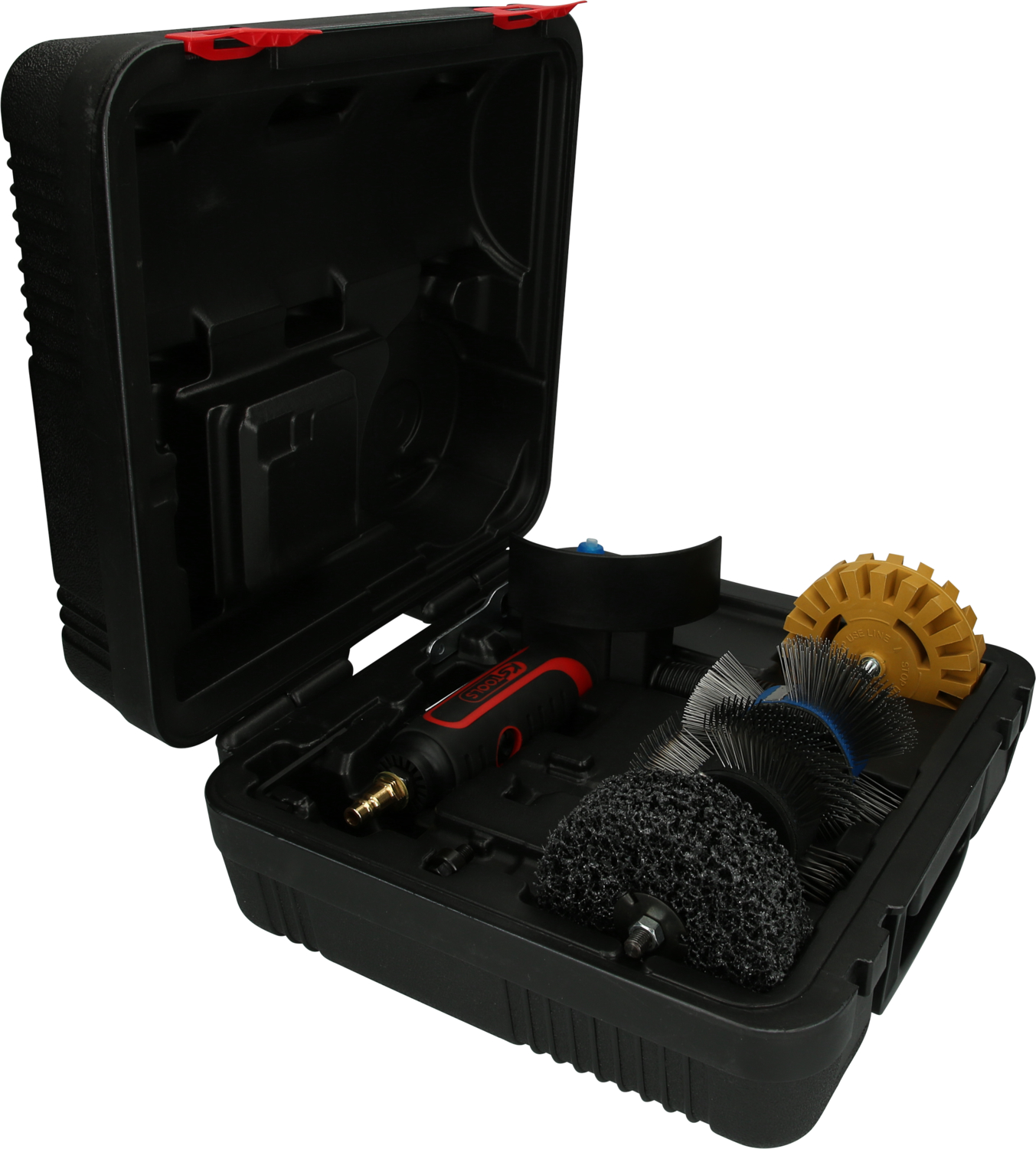 KS Tools Druckluft-Multi-Schleifer-Satz, 8-tlg