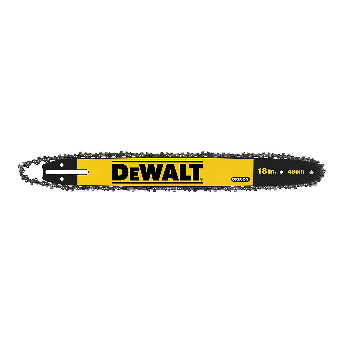 DEWALT Schwert mit Sägekette 46cm für Akku-Kettensaege XR FLEXVOLT