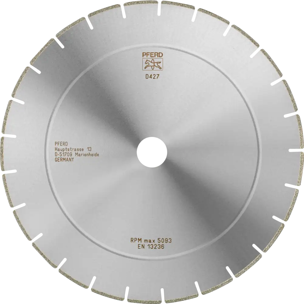 PFERD TOOLS Diamant-Trennscheibe D1A1R segmentiert für GFK/CFK