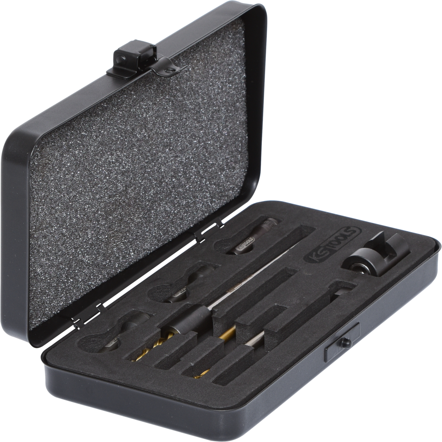 KS Tools Universal Glühkerzen-Ausbohrsatz M8 x 1, 8-tlg