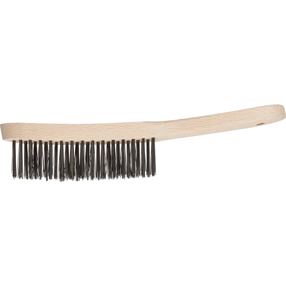 PFERD TOOLS Handbürste für Kehlnähte HBK 3reihig Stahl-Draht 0,35 mm