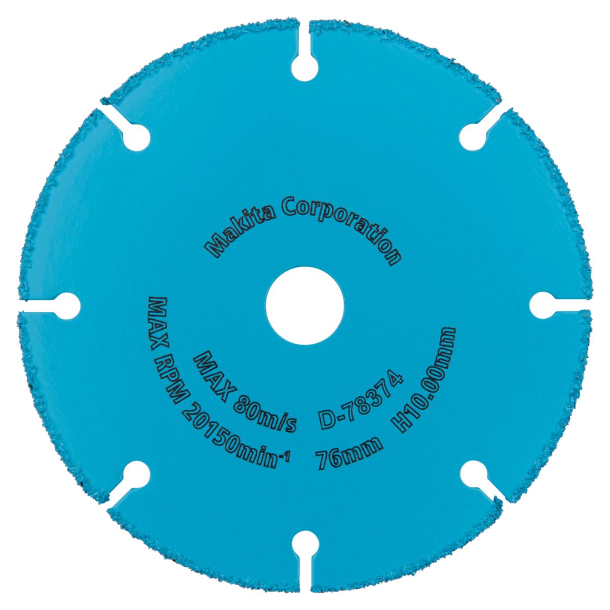 Makita Trennscheibe 76mm universal Ø 76 mm, 1,75 mm, K40/50