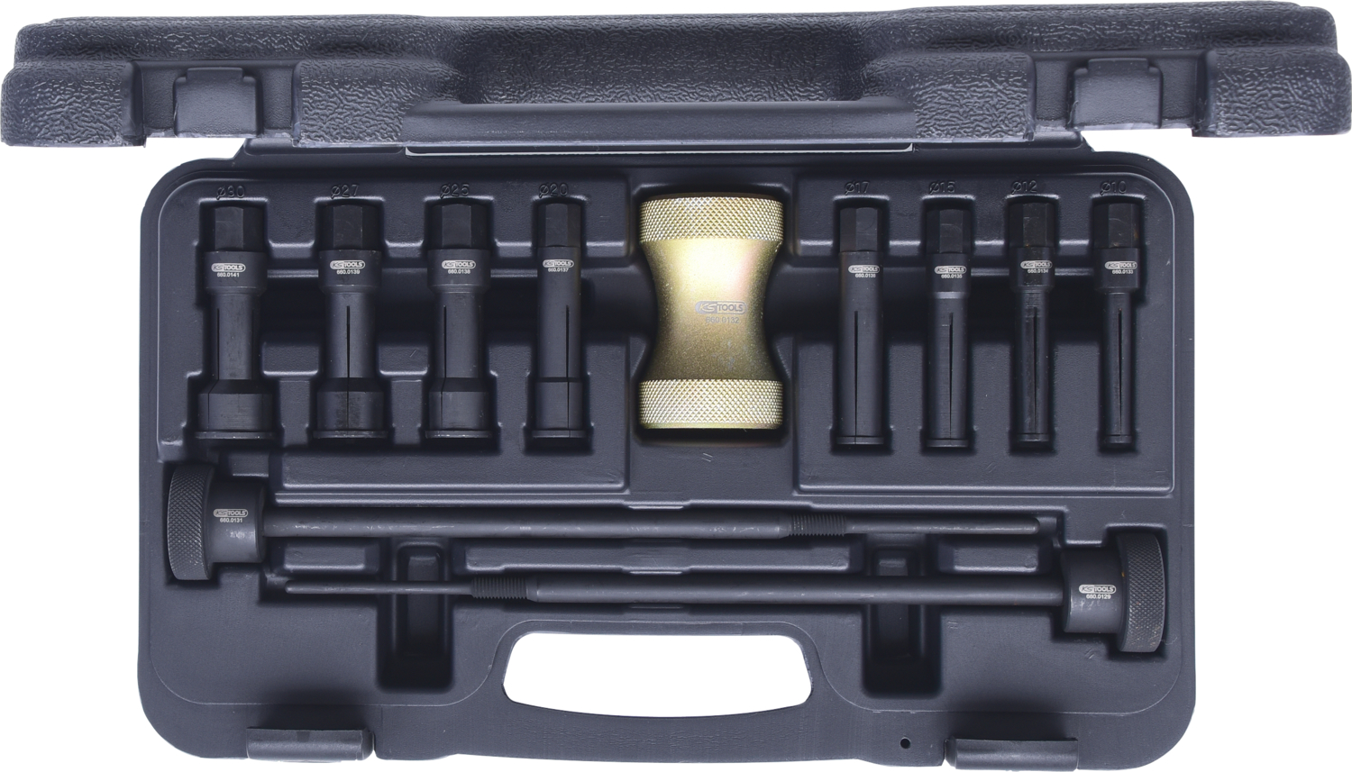 KS Tools Präzisions-Innenlager-Auszieher-Satz Ø 10 - 30 mm, 11-tlg 