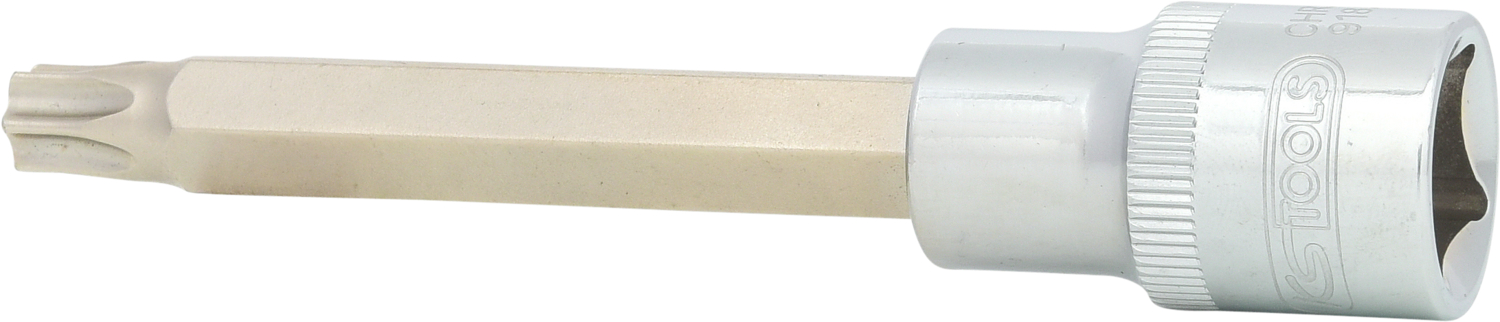 KS Tools 1/2" CHROMEplus Bit-Stecknuss Torx, lang