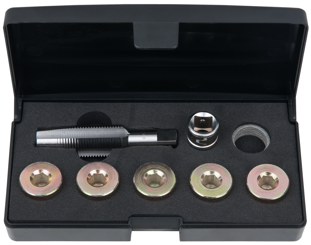 KS Tools Ölablassschrauben-Gewindereparatur-Satz, 12-tlg M18 x 1,5