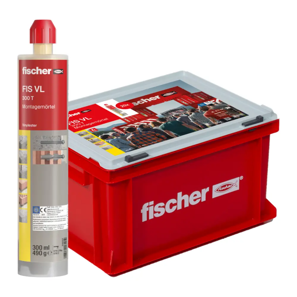 Fischer Aktion 2025 - Injektionsmörtel FIS VL 300 T HWK G (20) Handwerkerkoffer groß
