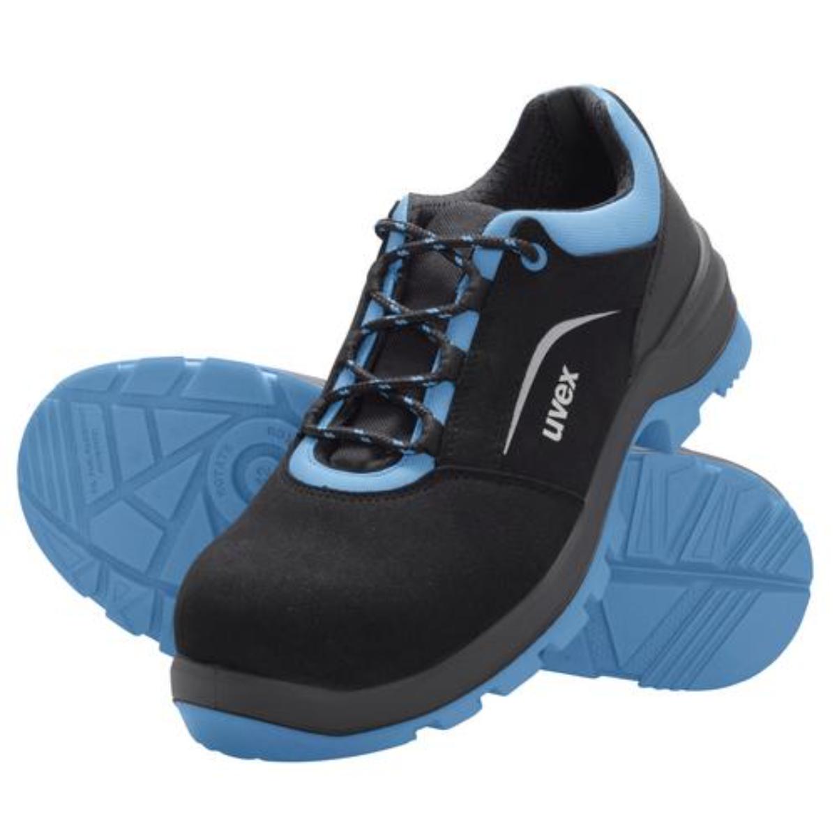 uvex 2 xenova Sicherheitsschuh S2 Halbschuh Velours
