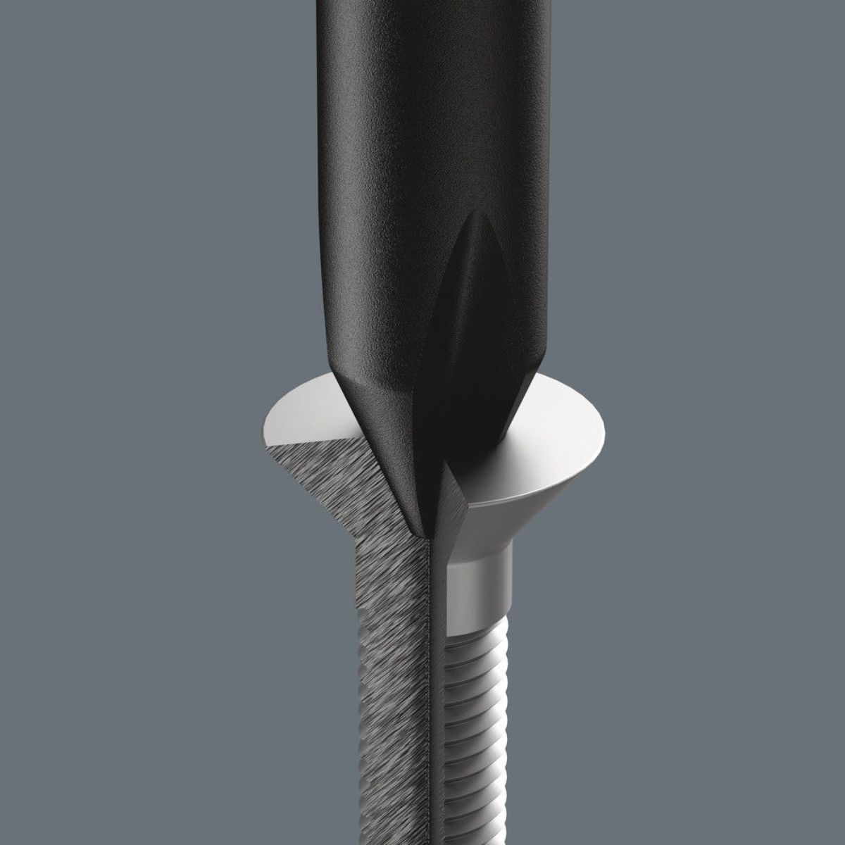 Wera 2072 Kraftform Micro Schraubendreher für Microstix Schrauben