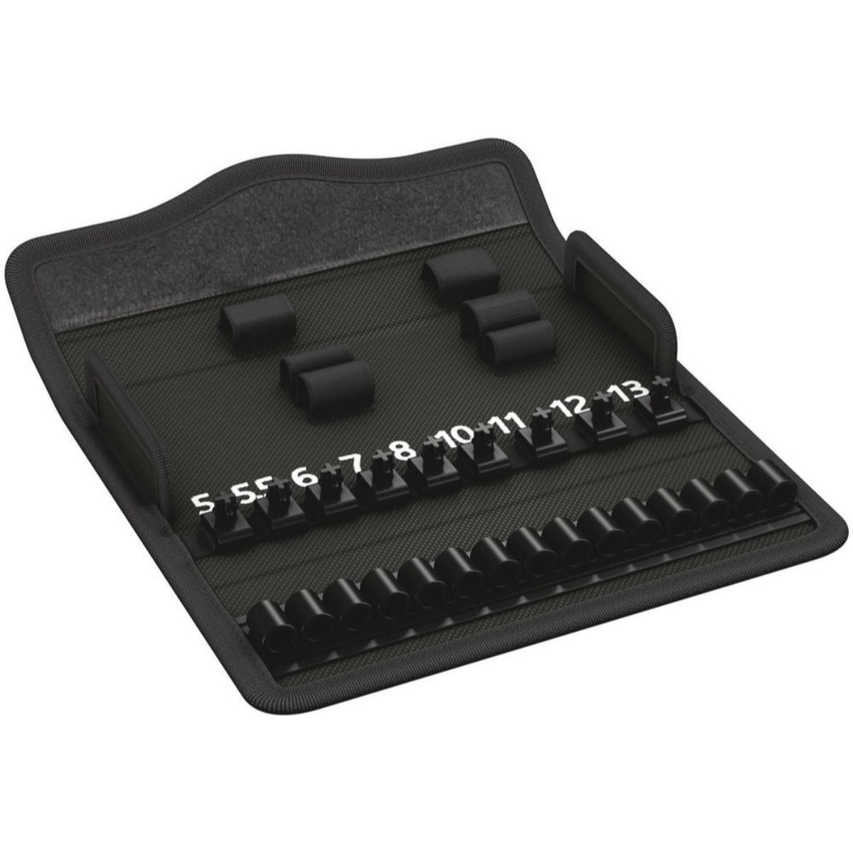 Wera 9419 Textile Box 8100 SA Zyklop Metal Switch, leer