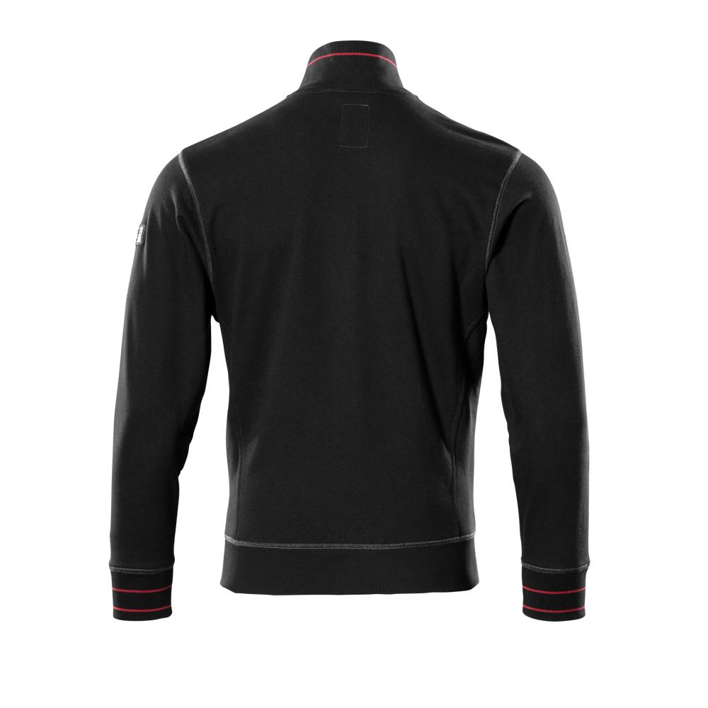 MASCOT Chania Sweatshirt mit Reißverschluss FRONTLINE Schwarz