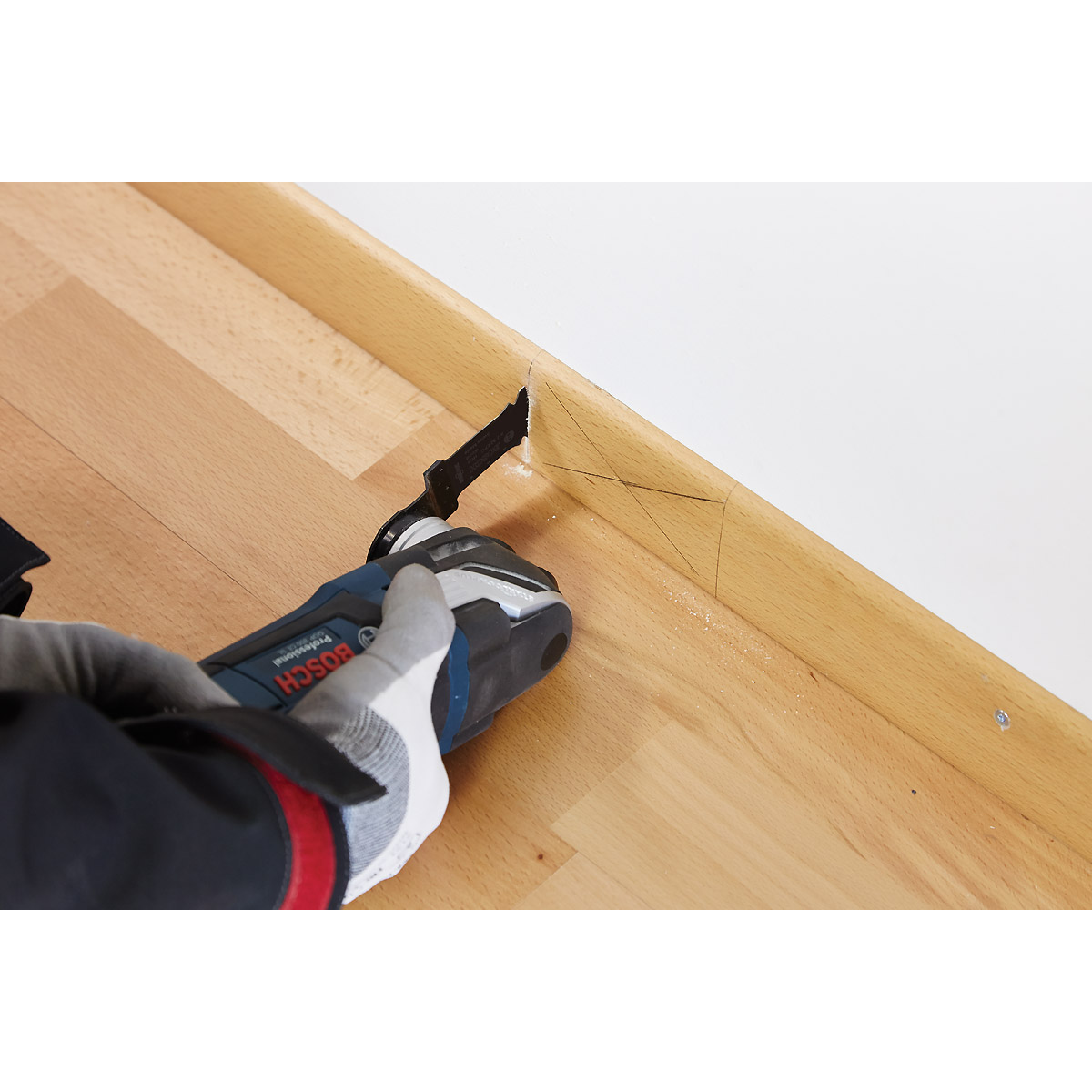 Bosch AII 65 BSPC Holz Tauchsägeblatt, Starlock, 65 x 40 mm, 10-Stück