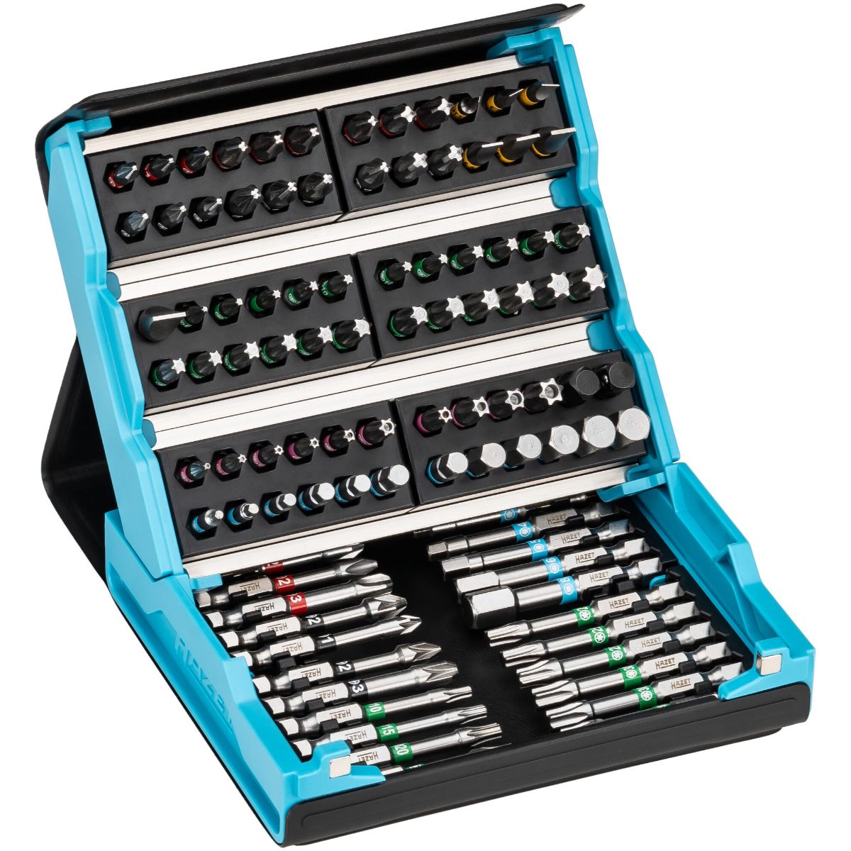 HAZET SmartCase Bit Satz Sechskant 6,3 (1/4 Zoll) 96-teilig
