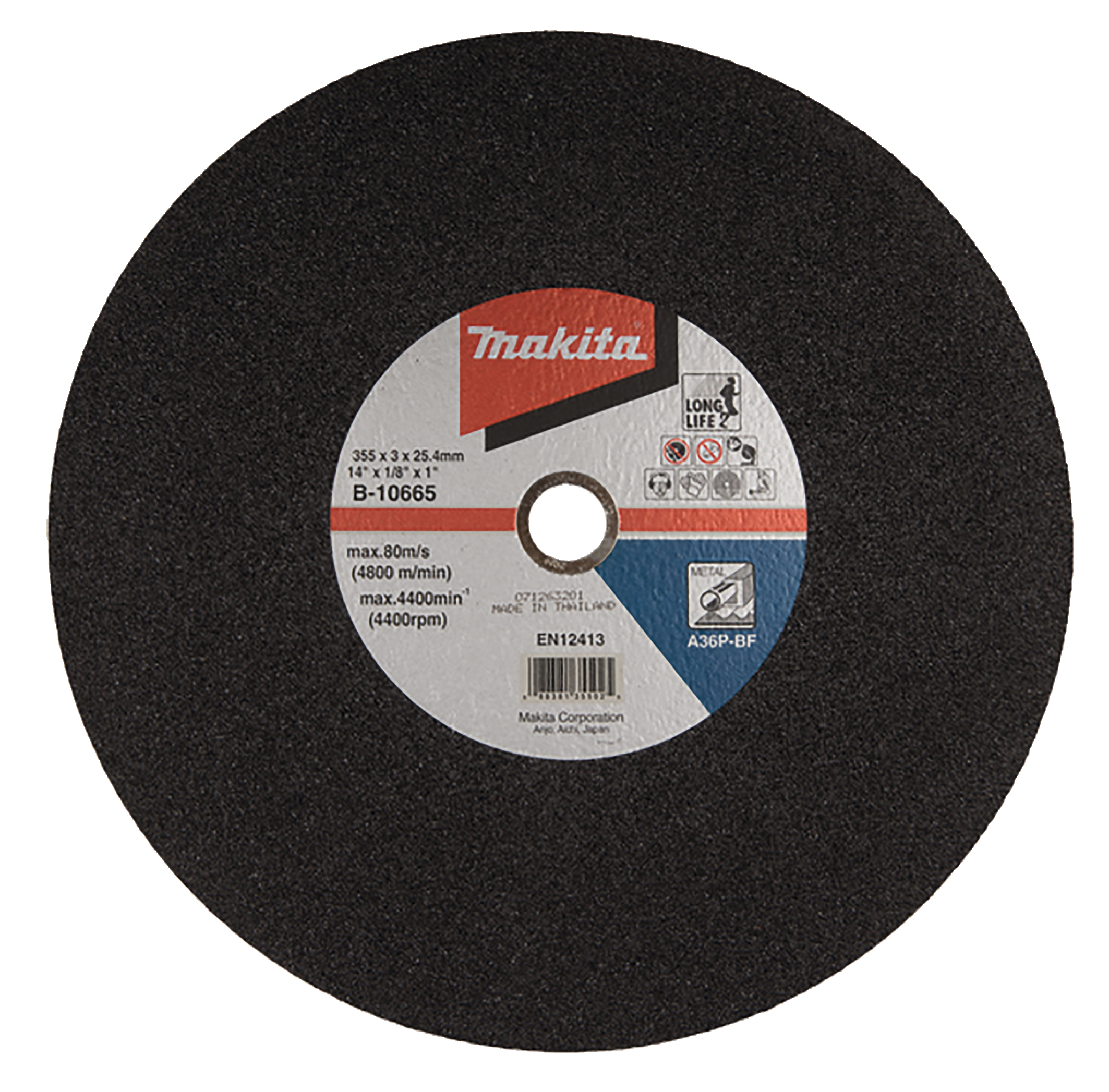 Makita Trennscheibe, 355 mm - 5 Stück - B-10665-5