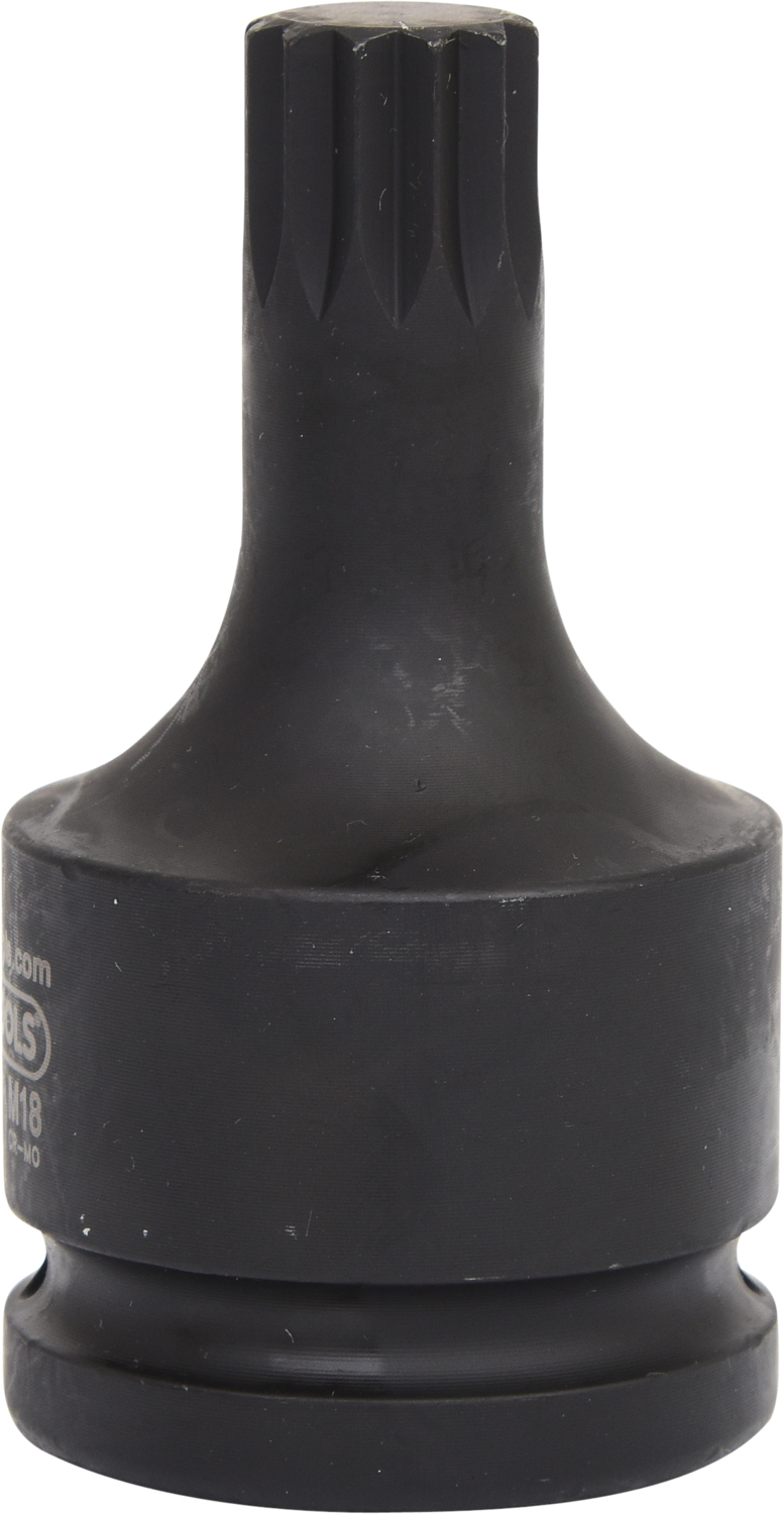 KS Tools 3/4" Kraft-Bit-Stecknuss für Vielzahn(XZN®)-Schrauben, kurz