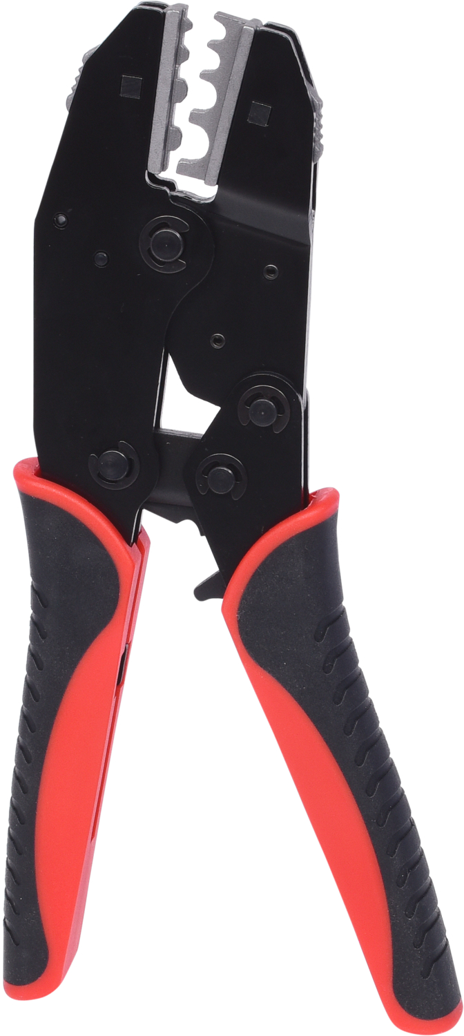 KS Tools Crimpzange für nicht isolierte Kabelschuhe, 220mm