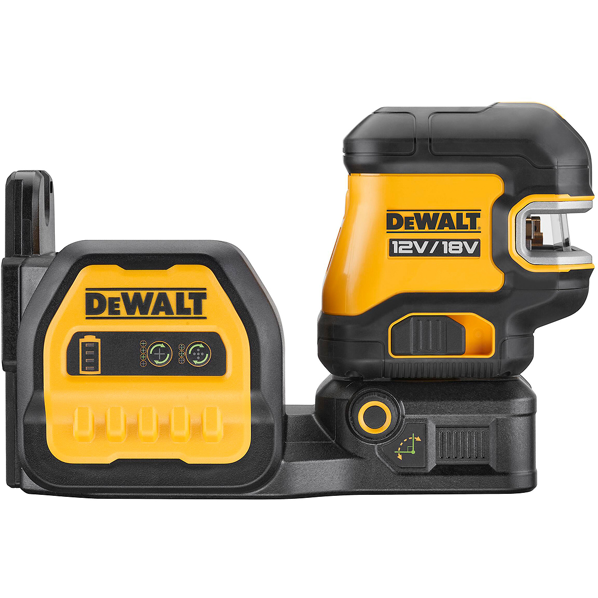 DEWALT Akku 5-Punkt-Kreuzlinienlaser 18V grün Basisversion