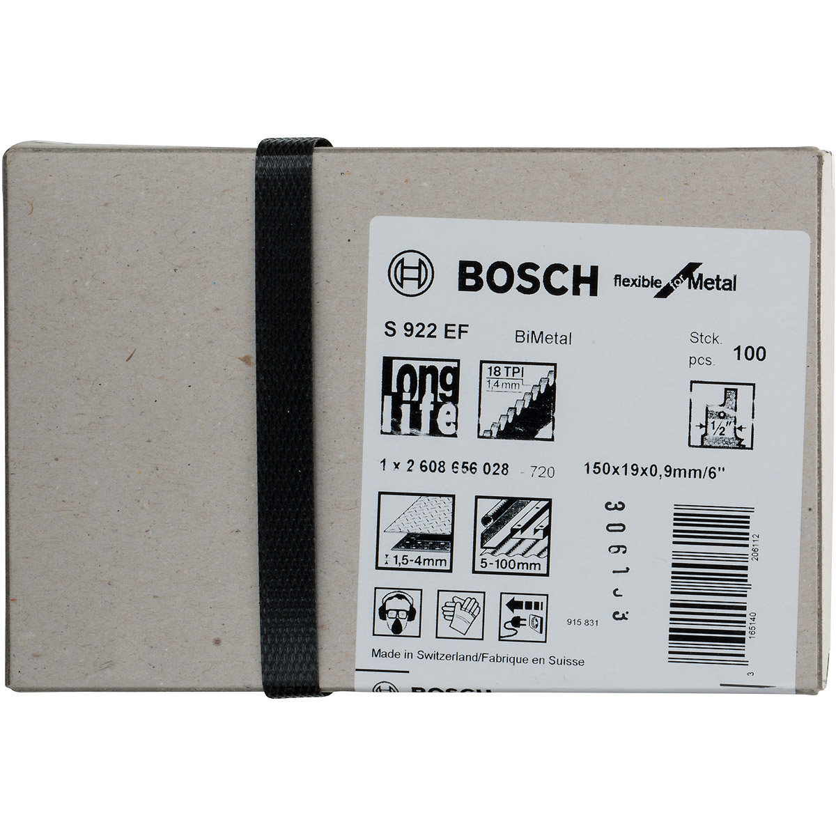 Bosch Säbelsägeblatt S 922 EF, Flexible for Metal