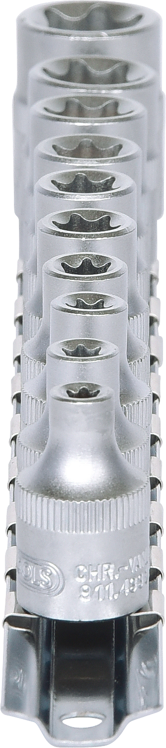 KS Tools 3/8" Torx-E Stecknuss-Satz, 10-tlg, E5-E18