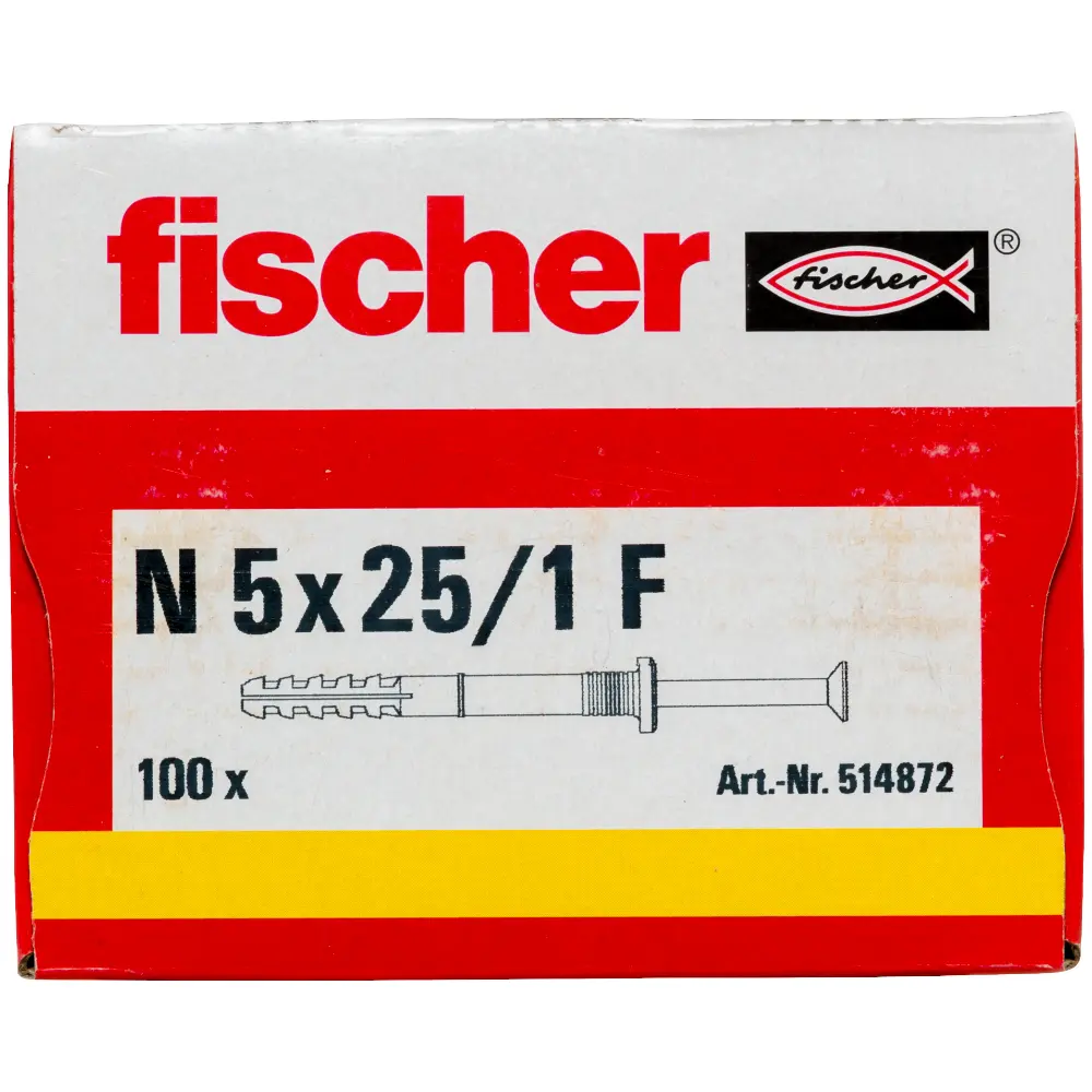 Fischer Nageldübel N 5x25/1 F (100)