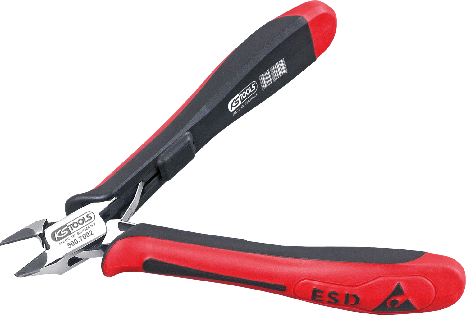 KS Tools ESD Hartmetall-Seitenschneider, 125mm