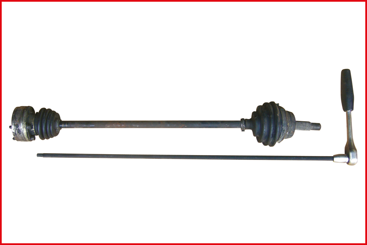 KS Tools 1/2" Antriebswellen-Stecknuss-Satz Vielzahn, 4-tlg