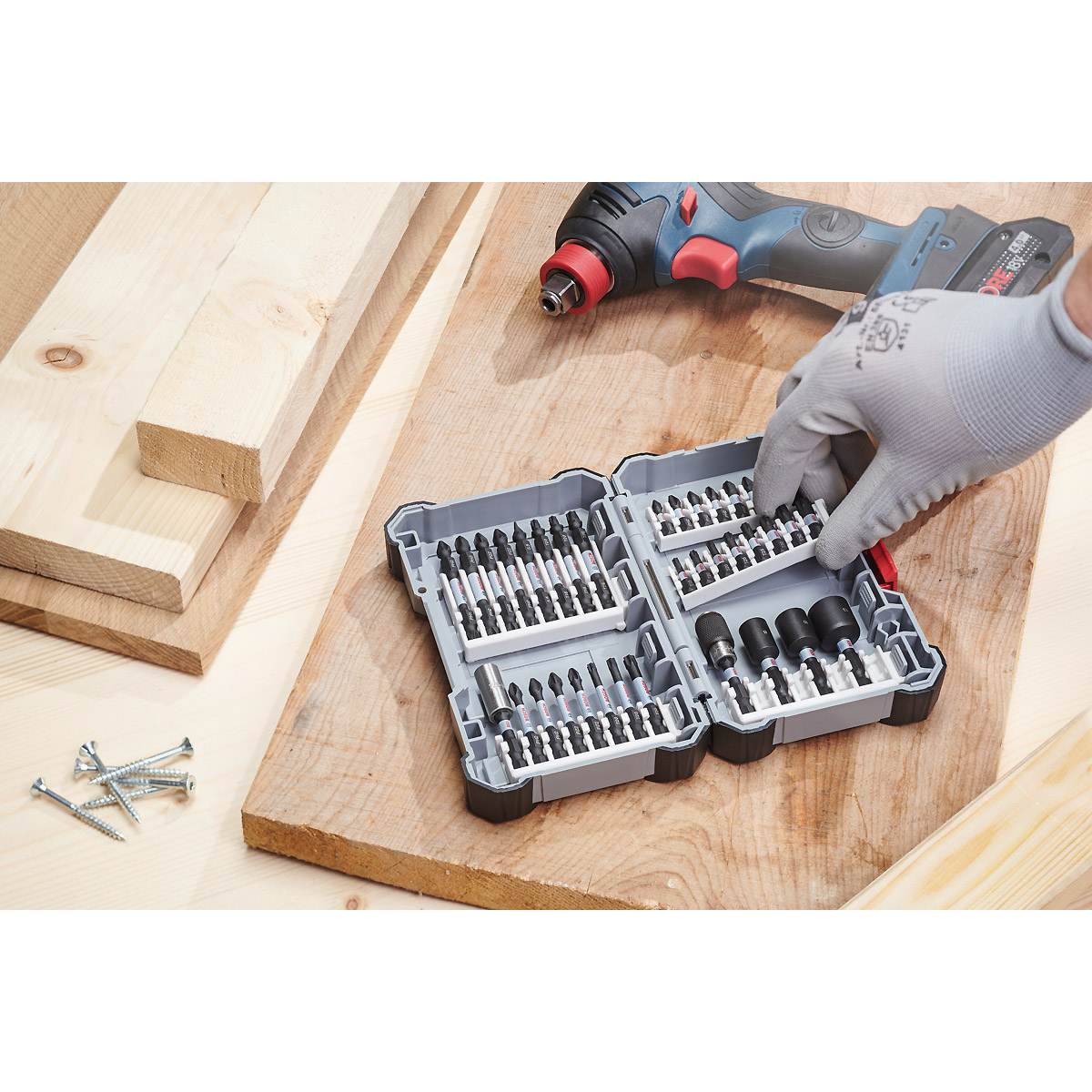 Bosch Doppelklingen Schrauberbit-Set Impact Control
