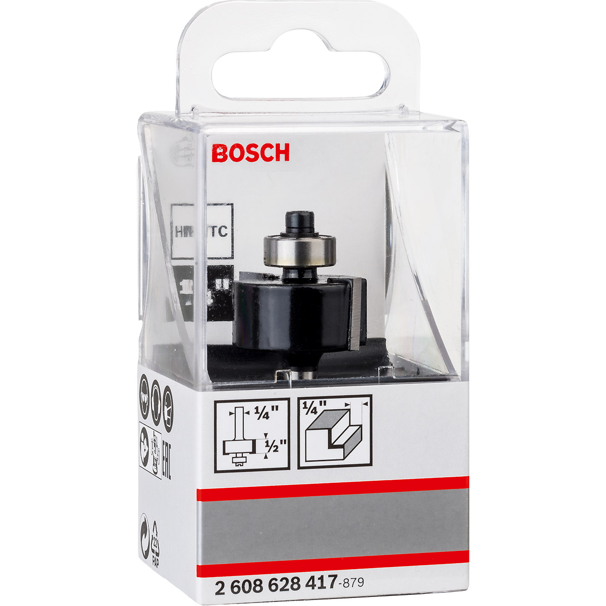 Bosch PRO Falzfräser 1/4 Zoll Schaft