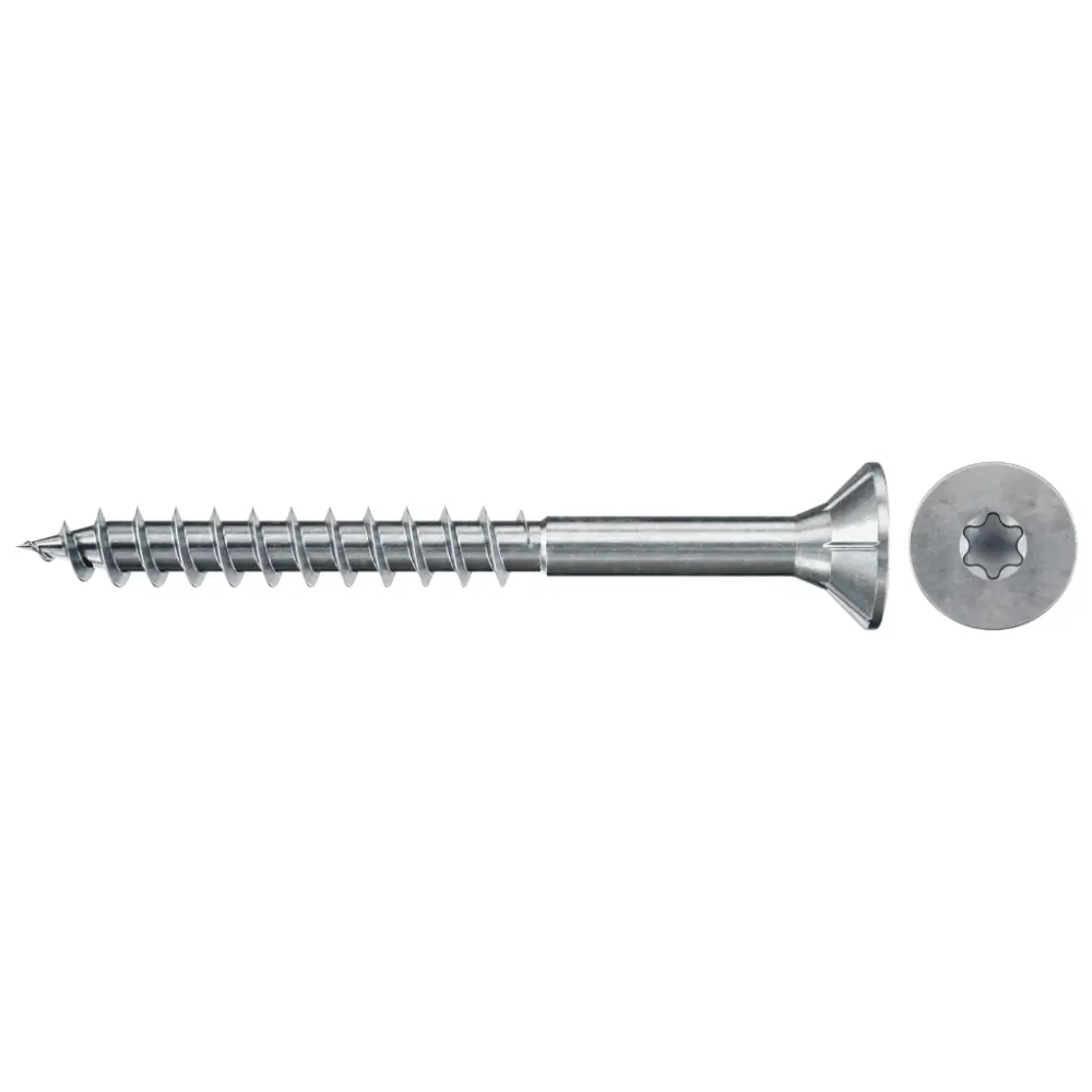 Fischer Spanplattenschrauben  6,0x50 ClassicFast FCF II CTP BC, Senkkopf, Innenstern TX, TG
