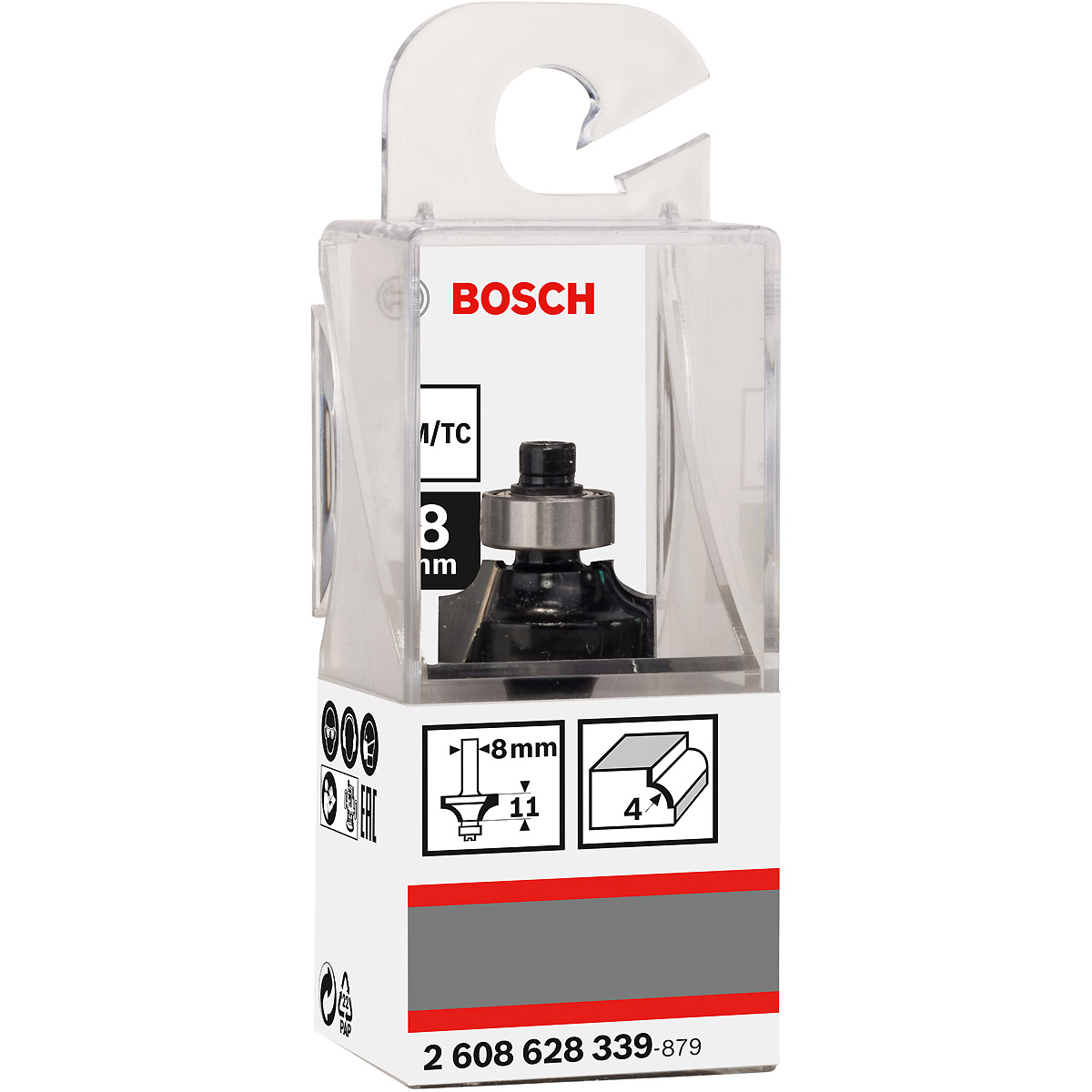 Bosch PRO Abrundfräser 8mm Schaft