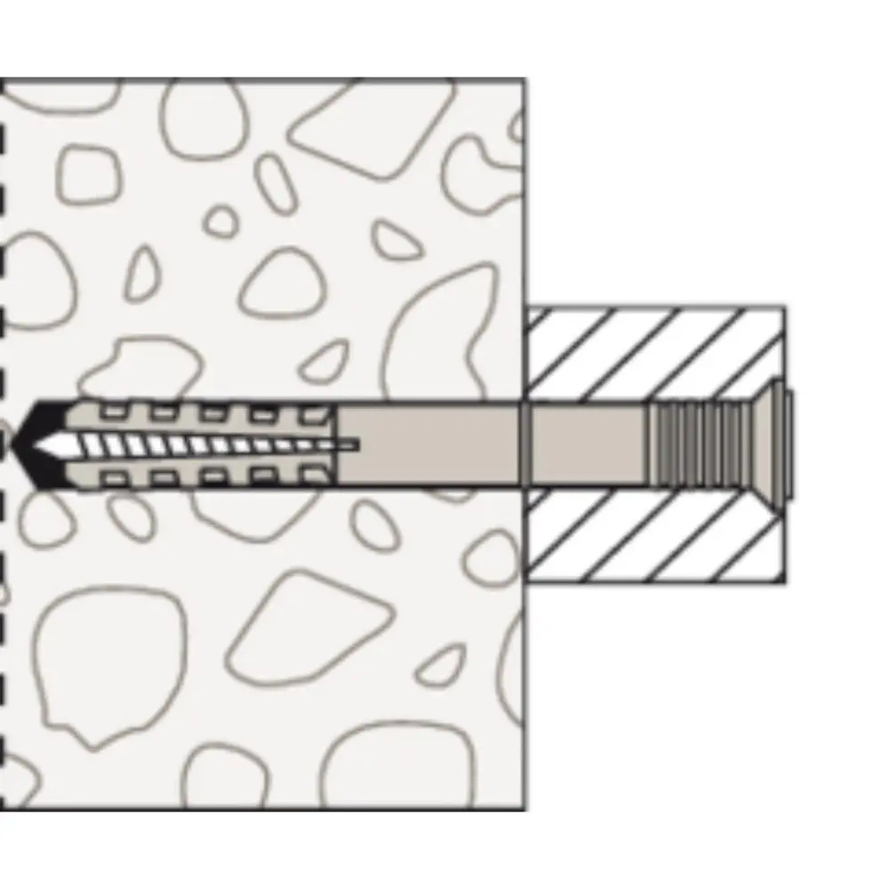 Fischer Nageldübel N 8x40/1 P (50)