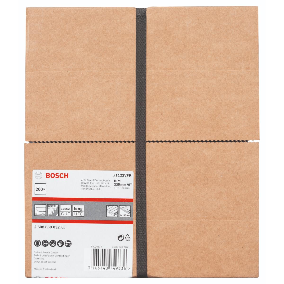 Bosch Säbelsägeblatt S 1122 VFR
