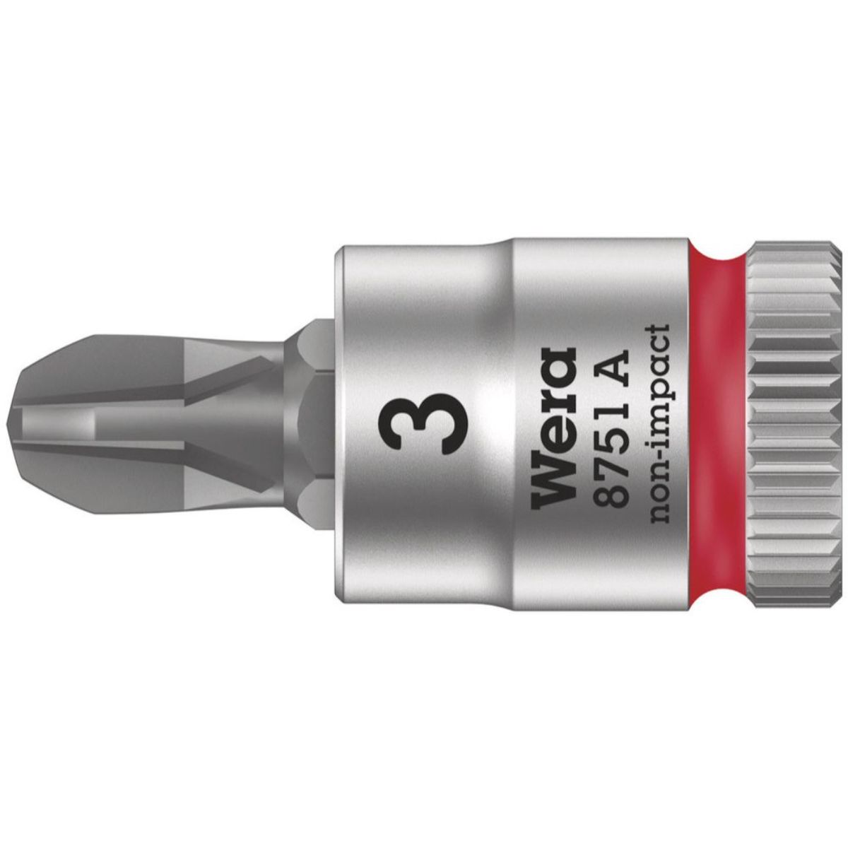 Wera 8751 A Phillips Zyklop Bitnuss mit 1/4"-Antrieb