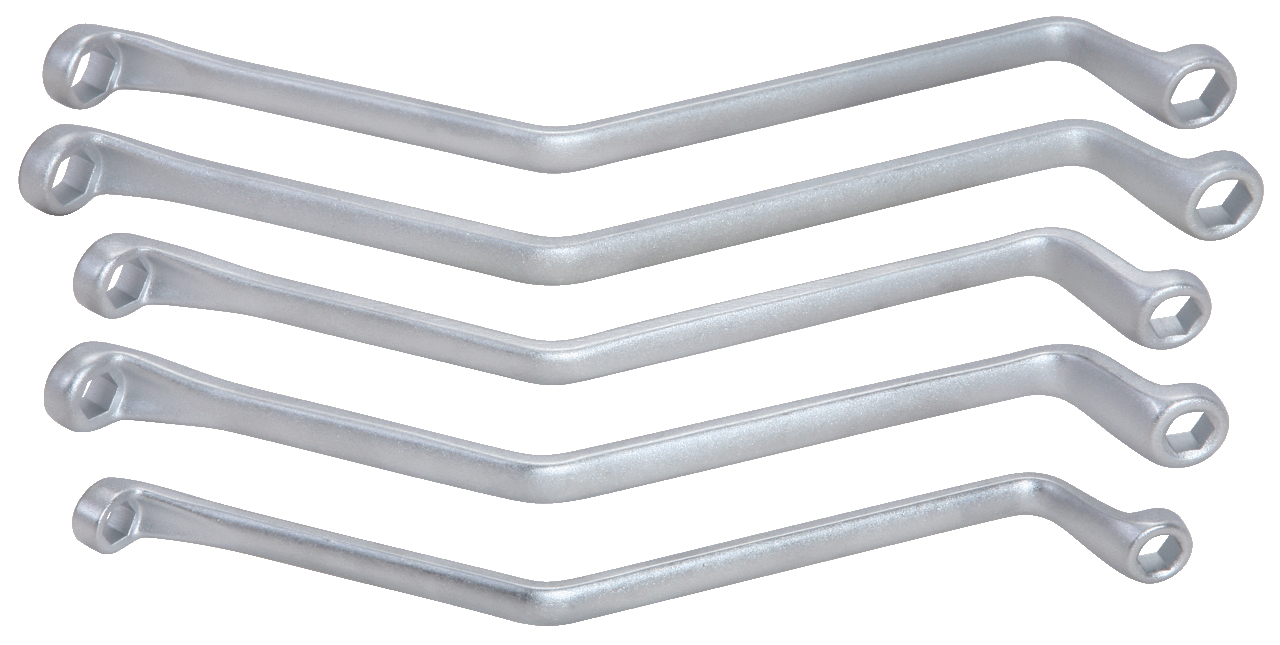 KS Tools Bremsen-Entlüftungsschlüssel-Satz, 5-tlg, 7-11mm