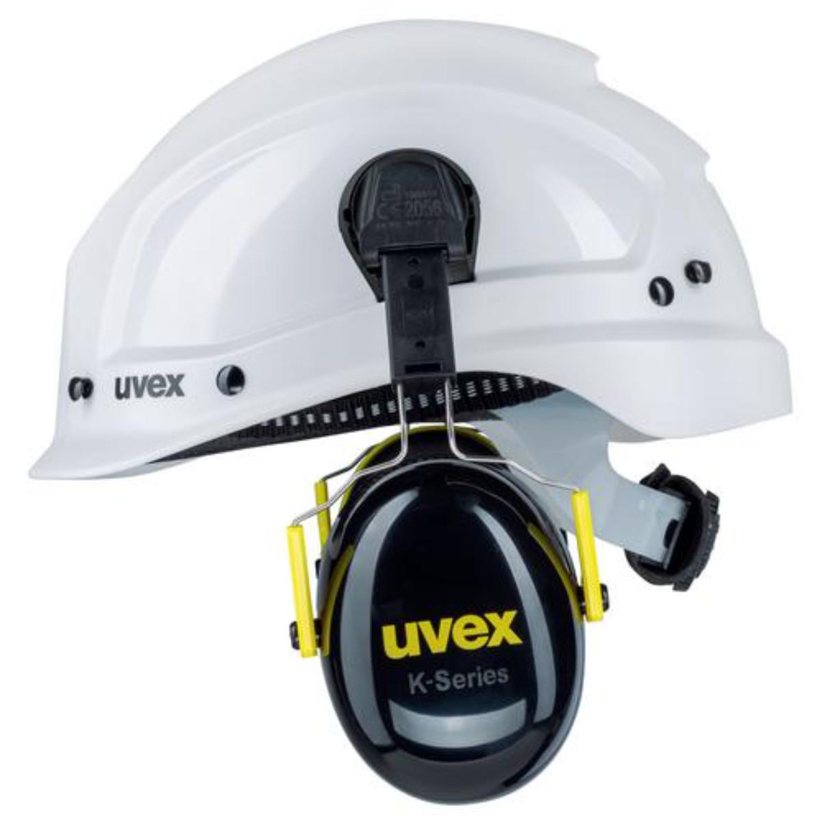 uvex pheos alpine Schutzhelm mit Lüftung - für Höhenarbeiten u- rettung - Bergsteigerhelm 